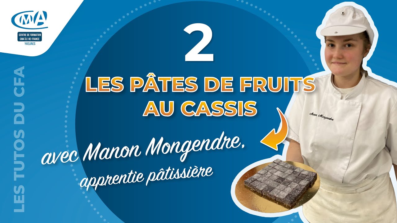 🧁 [TUTO N°2] PATISSERIE : Comment faire des pâtes de fruits au cassis ?
