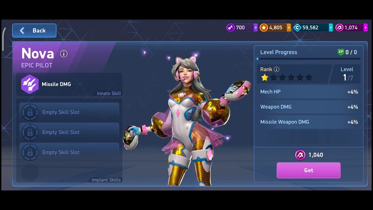 Nova Pilot Unlocked 😍😍 Mech Arena