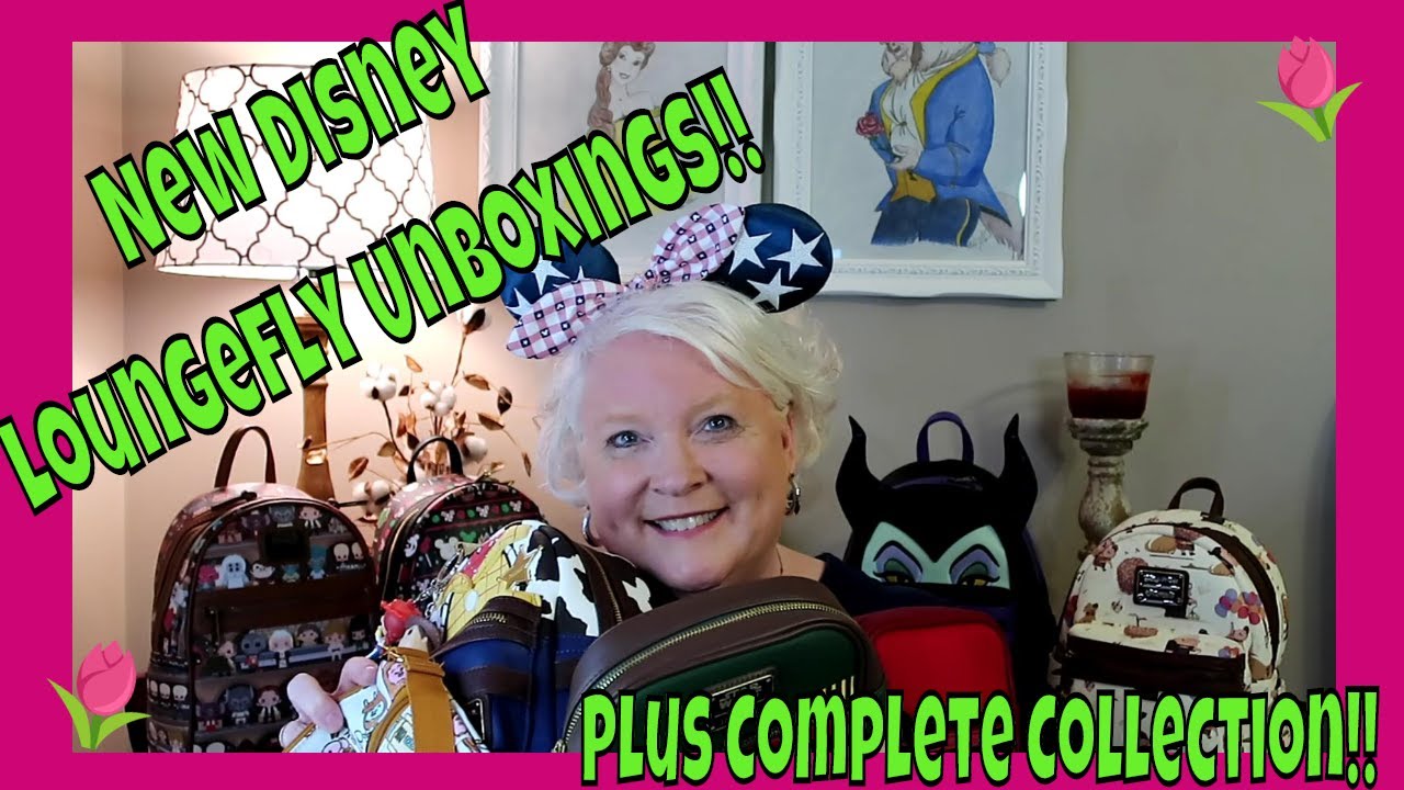 Disney Loungefly Unboxings!!  PLus Complete Disney Loungefly Collection!!