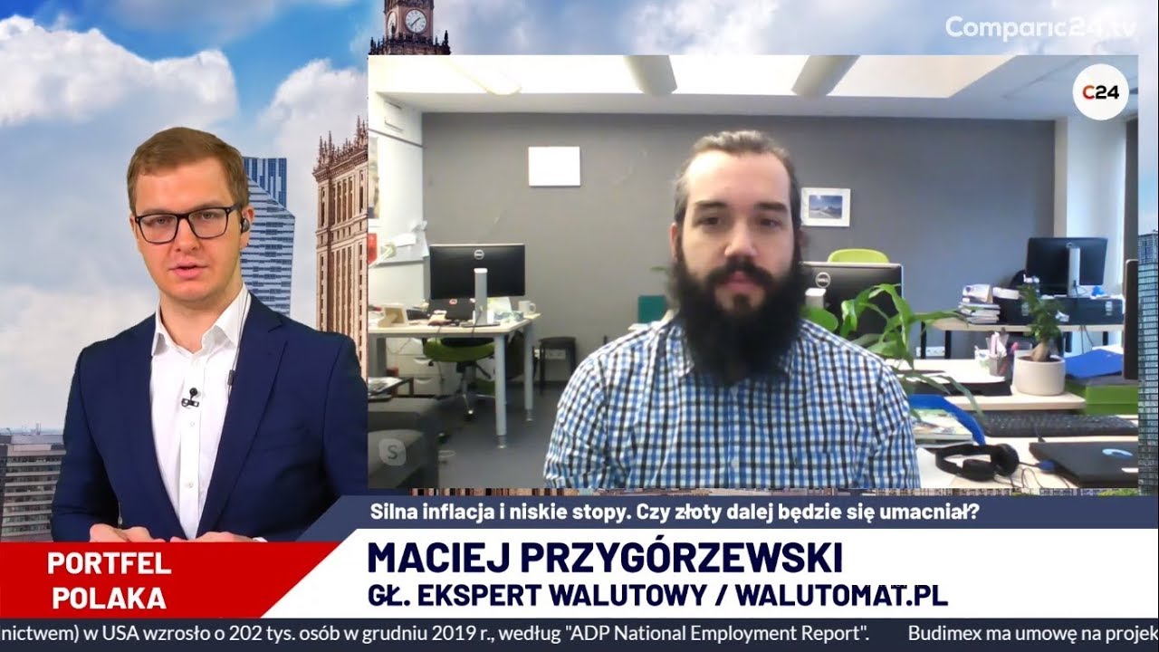 Silna inflacja i niskie stopy. Czy złoty będzie się umacniał? | Maciej Przyg&oacute;rzewski [Walutomat.pl]