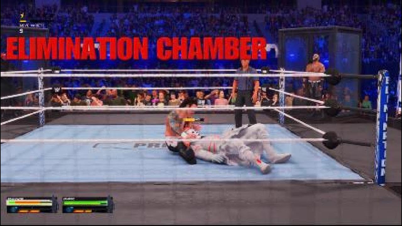 WWE 2K25 ELIMINATION CHAMBER MENS ELIMINATION CHAMBER MATCH!!!!!!