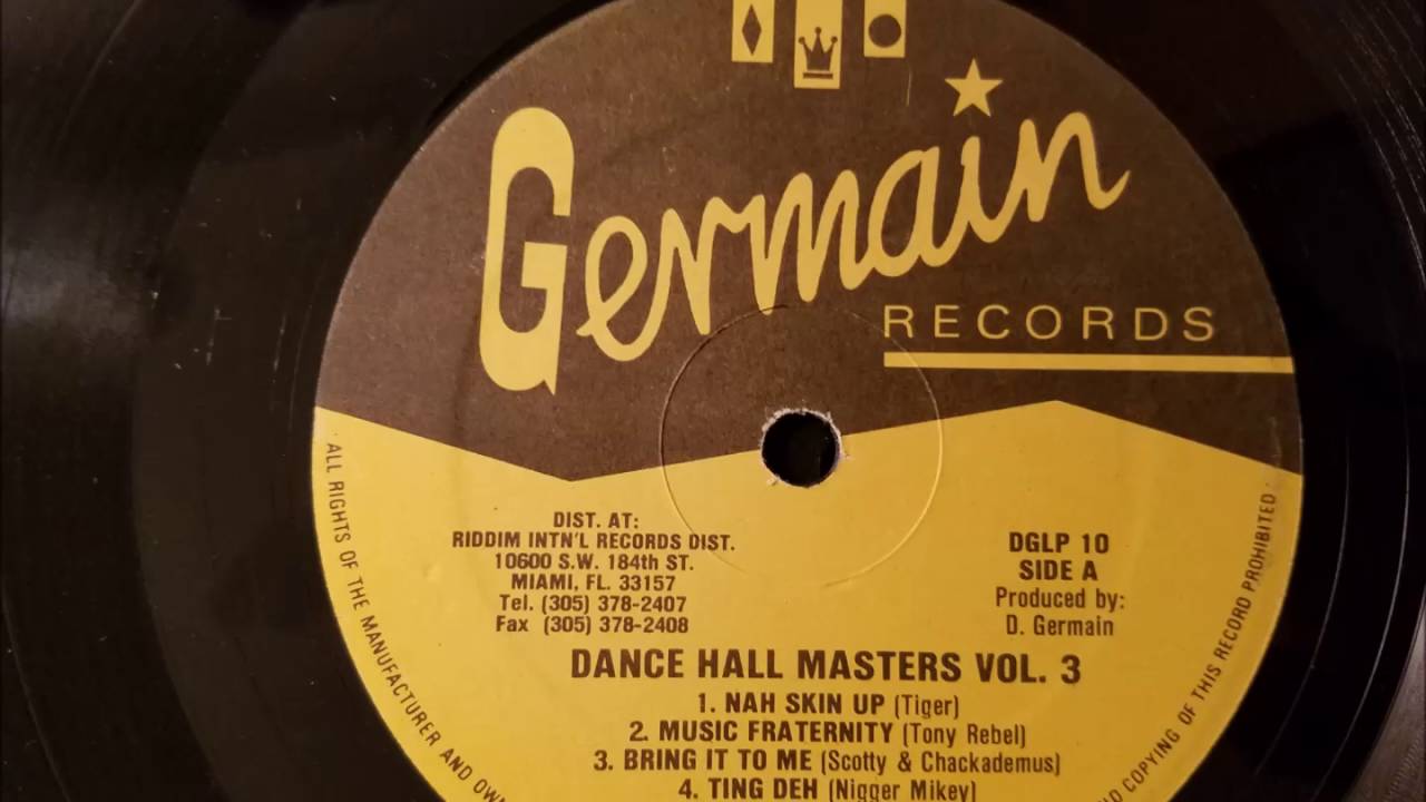 Tony Rebel - Music Fraternity - Germain LP