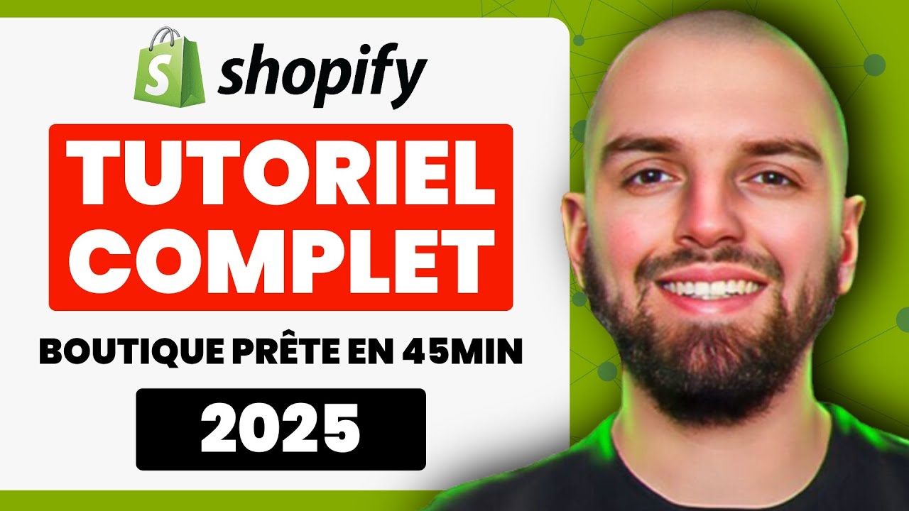Comment créer une boutique Shopify de A à Z en 2025 (pas à pas en 45 minutes)