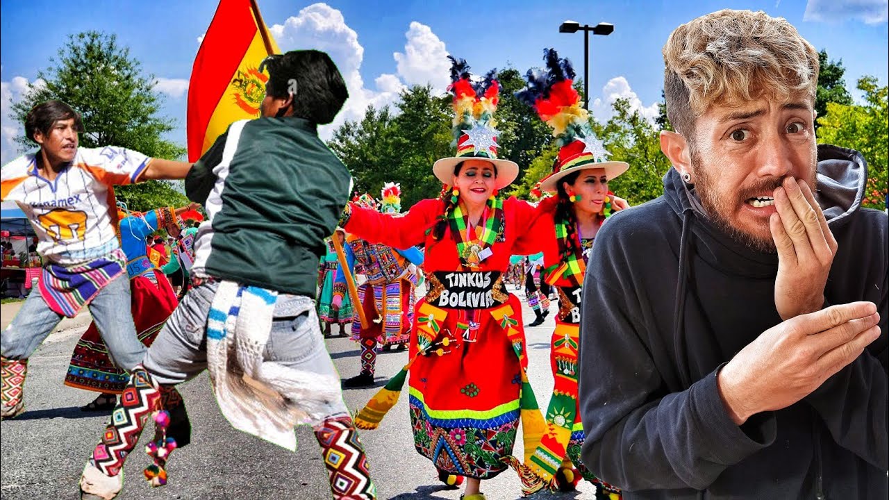 TINKU BOLIVIANO 👹 Fiesta de la Cruz ► Villa Celina 👹🎻