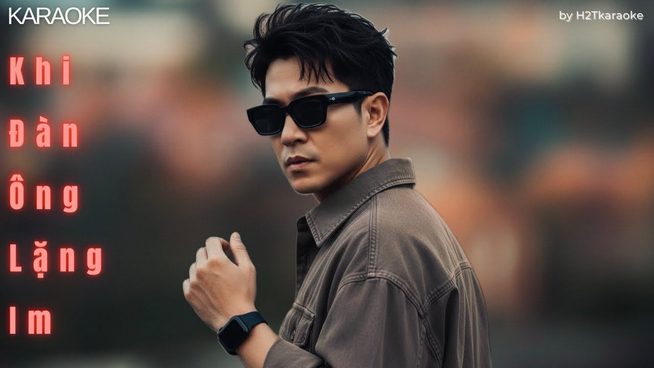 KARAOKE | MEN ( Khi Đàn Ông Lặng Im ) - Chạm Official | Beat Chuẩn Tone Nam #karaoke #H2T #chạm #men