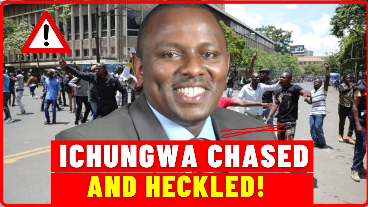 🔥OL KALOU EXPLODES! Angry Mob Heckled and CHASES Ichung'wah – Ruto Allies FLEES in Fear in Nyandarua