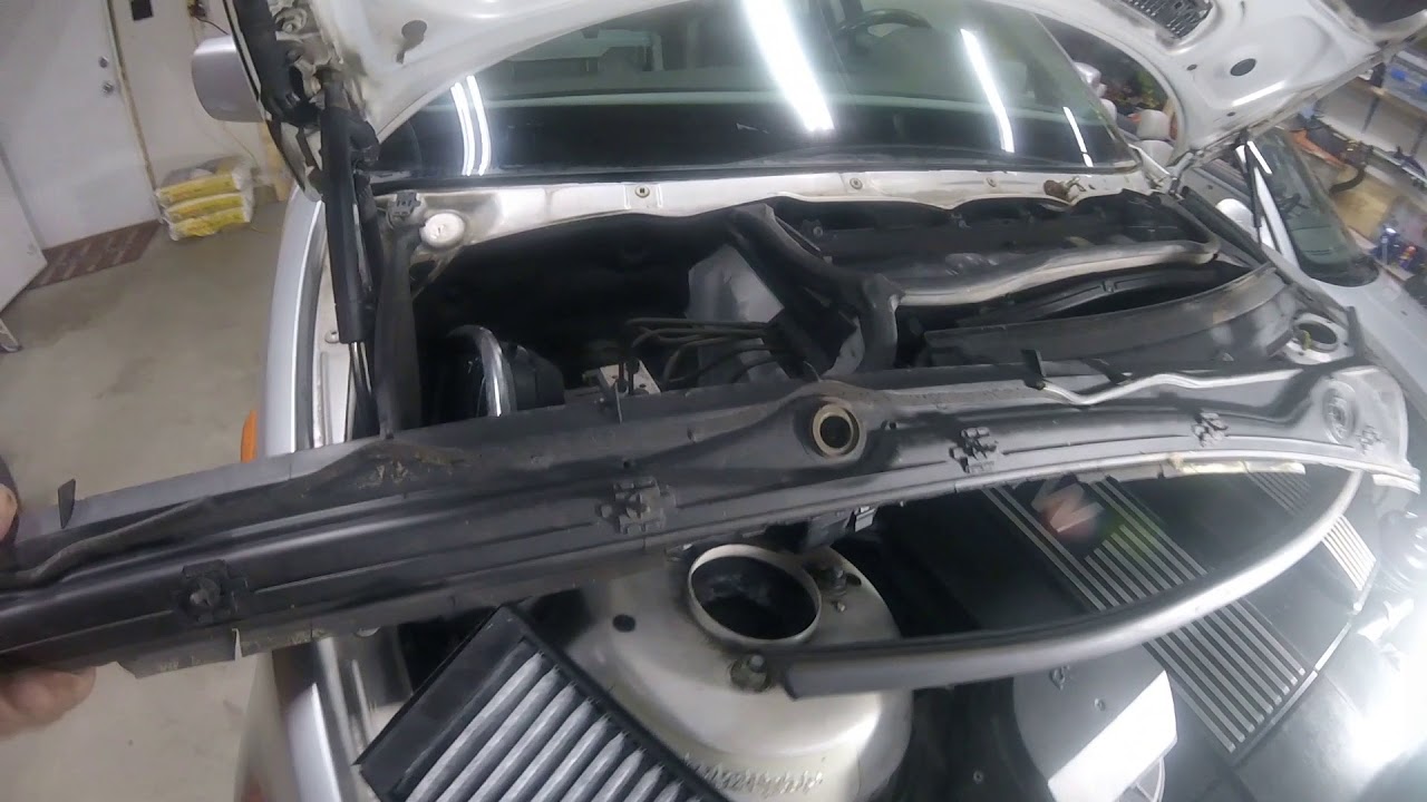 E46 Windshield Cowl Replacement - Sleetwagon 05