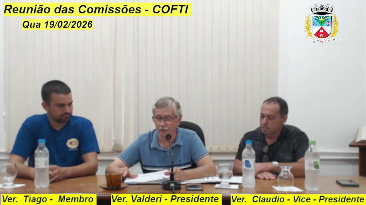 Reunião das Comissões COFTI: 19/02/2026