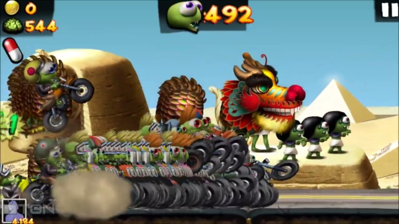 Zombie Tsunami The Leader Zombie Devil Dragon