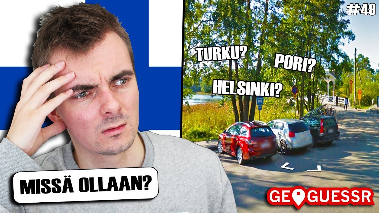 Missä mää oon? - Osa 49 | Seikkailua Suomessa? (GeoGuessr)