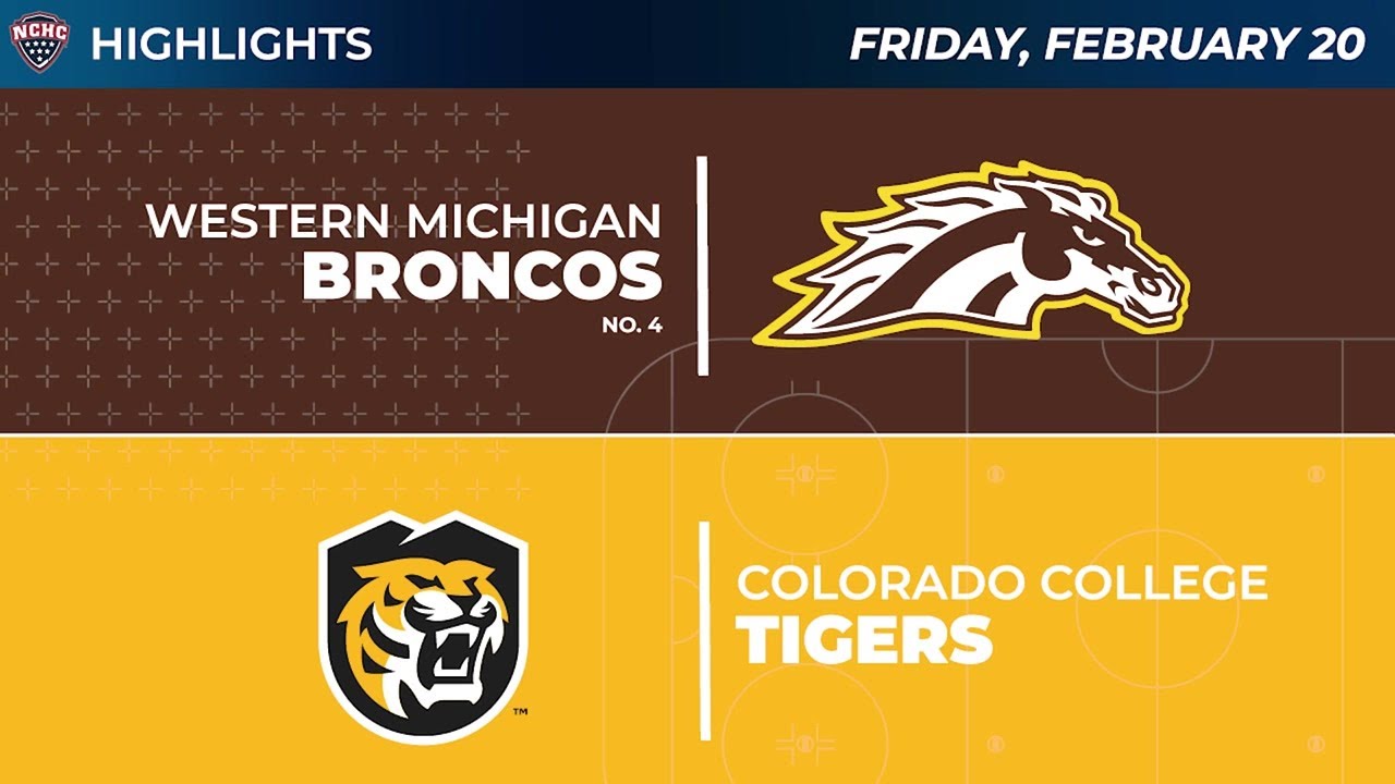 2/20/26 - Western Michigan at Colorado College Highlights
