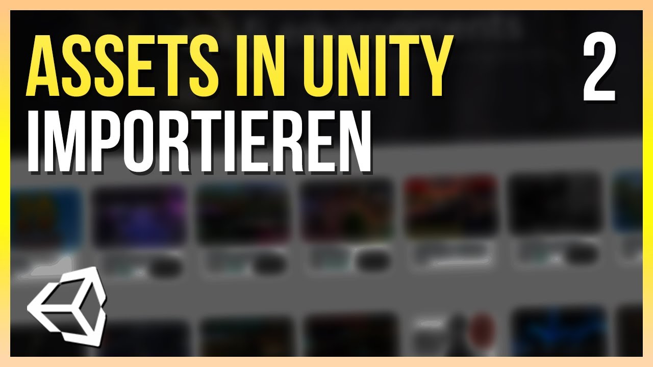 ASSETS importieren | Unity 2D Space Shooter Tutorial Deutsch | Part 2