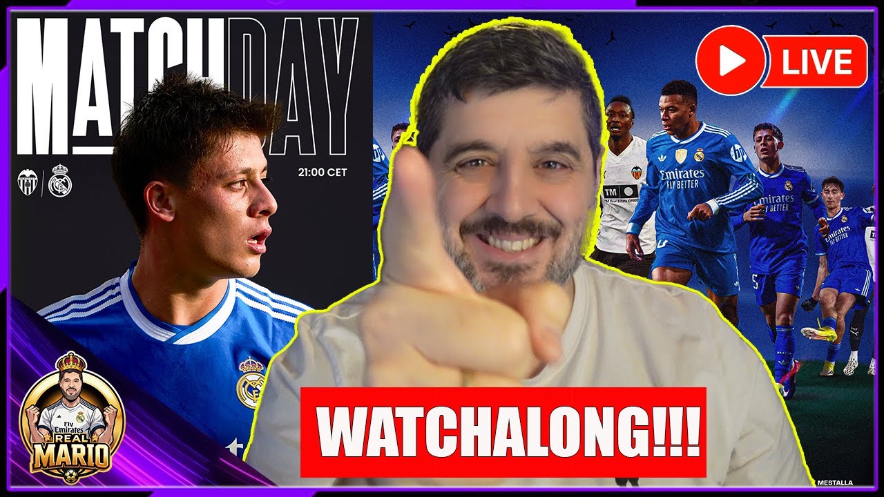 🔴🔥REAL MADRID vs. VALENCIA 🔥LIVE | 23. SPIELTAG | Watchalong🔴