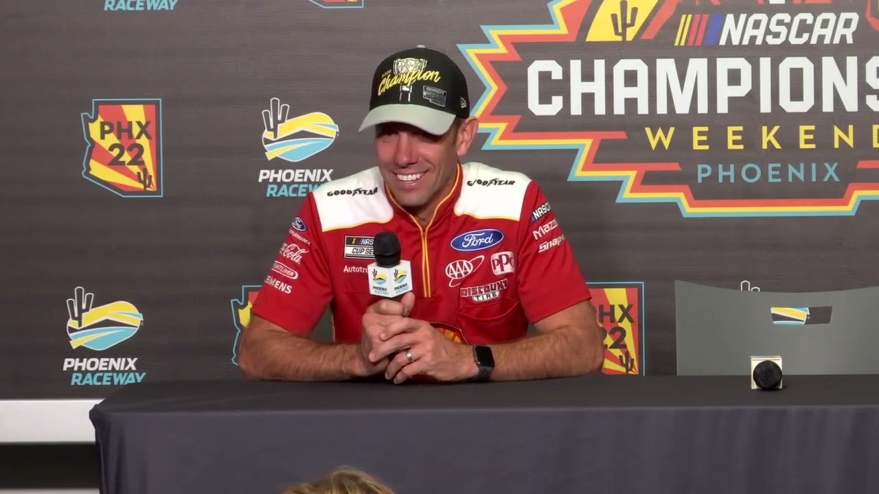 2022 Cup Series winning crew chief Paul Wolfe championship press conference