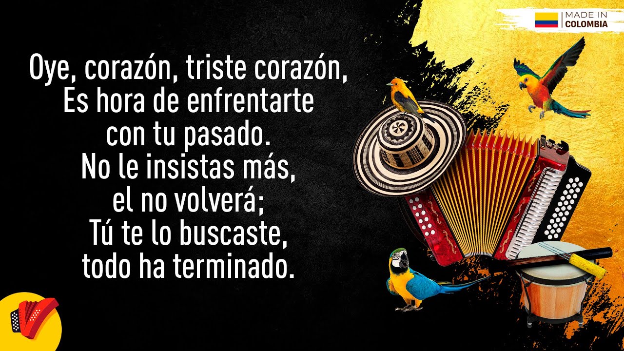 Triste Y Sola, Patricia Teherán, Video Letra - Sentir Vallenato