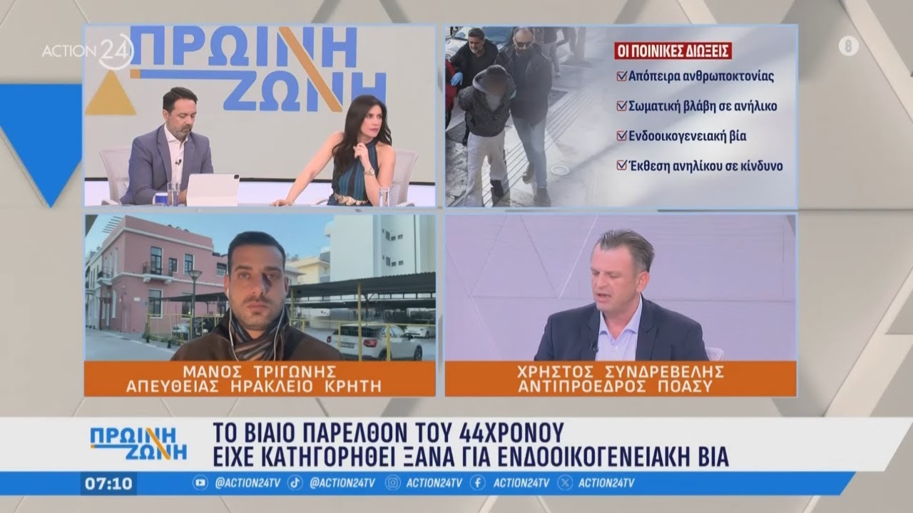 Ηράκλειο: Το παρελθόν του 44χρονου πατριού - Παραιτήθηκε ο δικηγόρος των κατηγορουμένων | ACTION 24