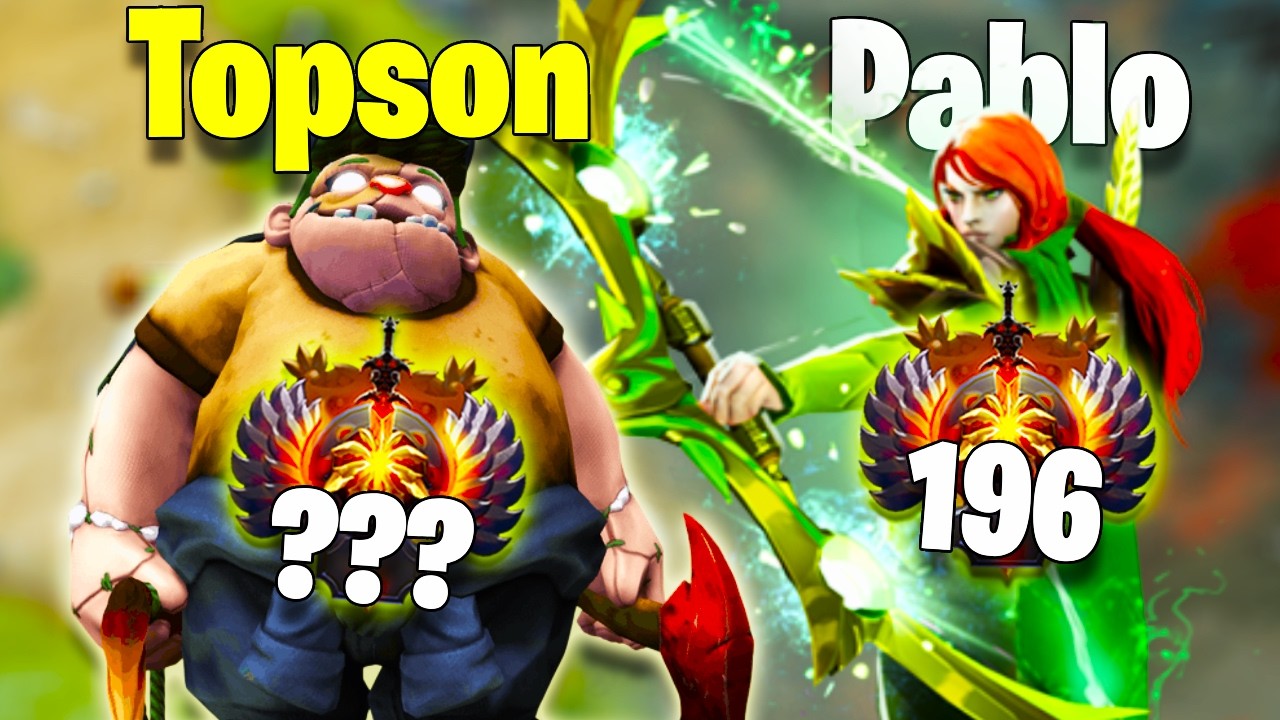 When Topson picks Pudge it's OVER for enemies - 15000 MMR