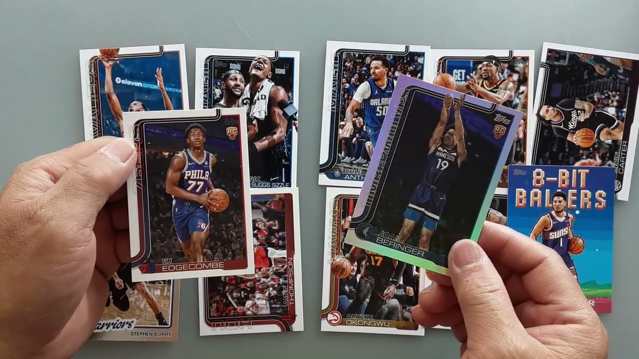 UNBOXED 2026 TOPPS BASKETBALL BOX! LET'S SEE WHAT WE CAN GET FROM THIS BOX🔥🔥
