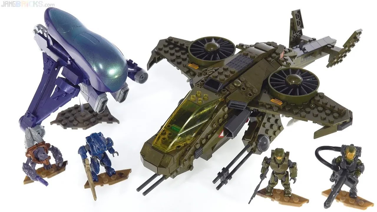 Mega Construx Aerial Ambush 2019 review! 10th Anniversary set 20190928