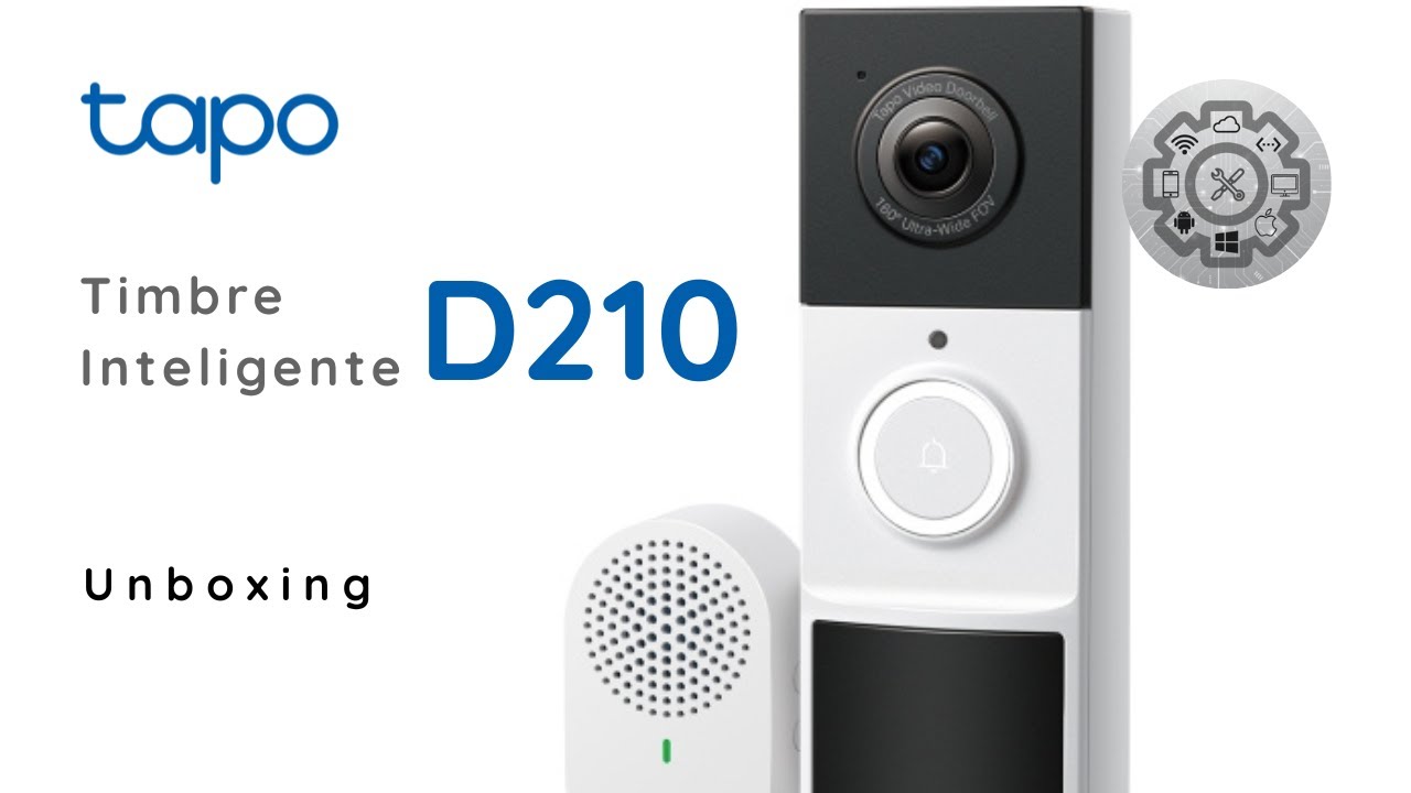 Unboxing  Timbre Tapo D210 #timbre #tapo #tplink #doorbell #doorbellcam #unboxing