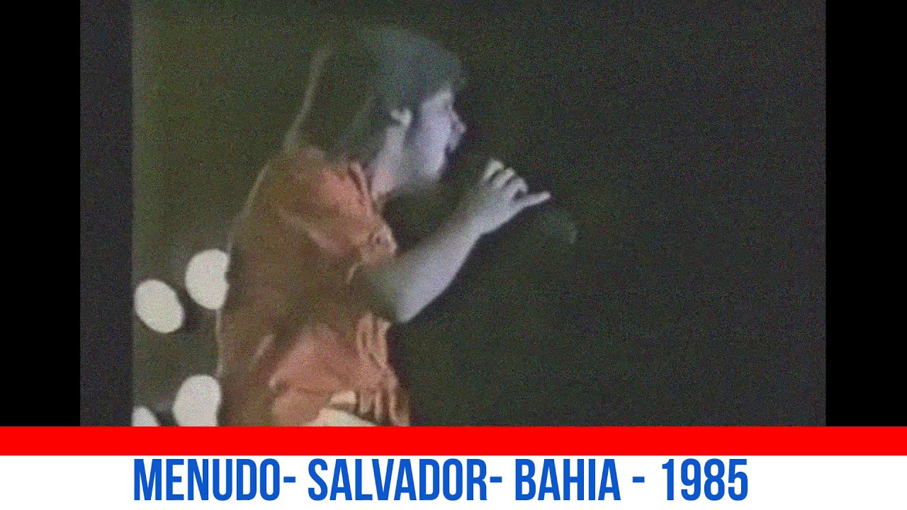 Menudo - Ray Reyes canta Persecución- salvador/Bahia - 1985