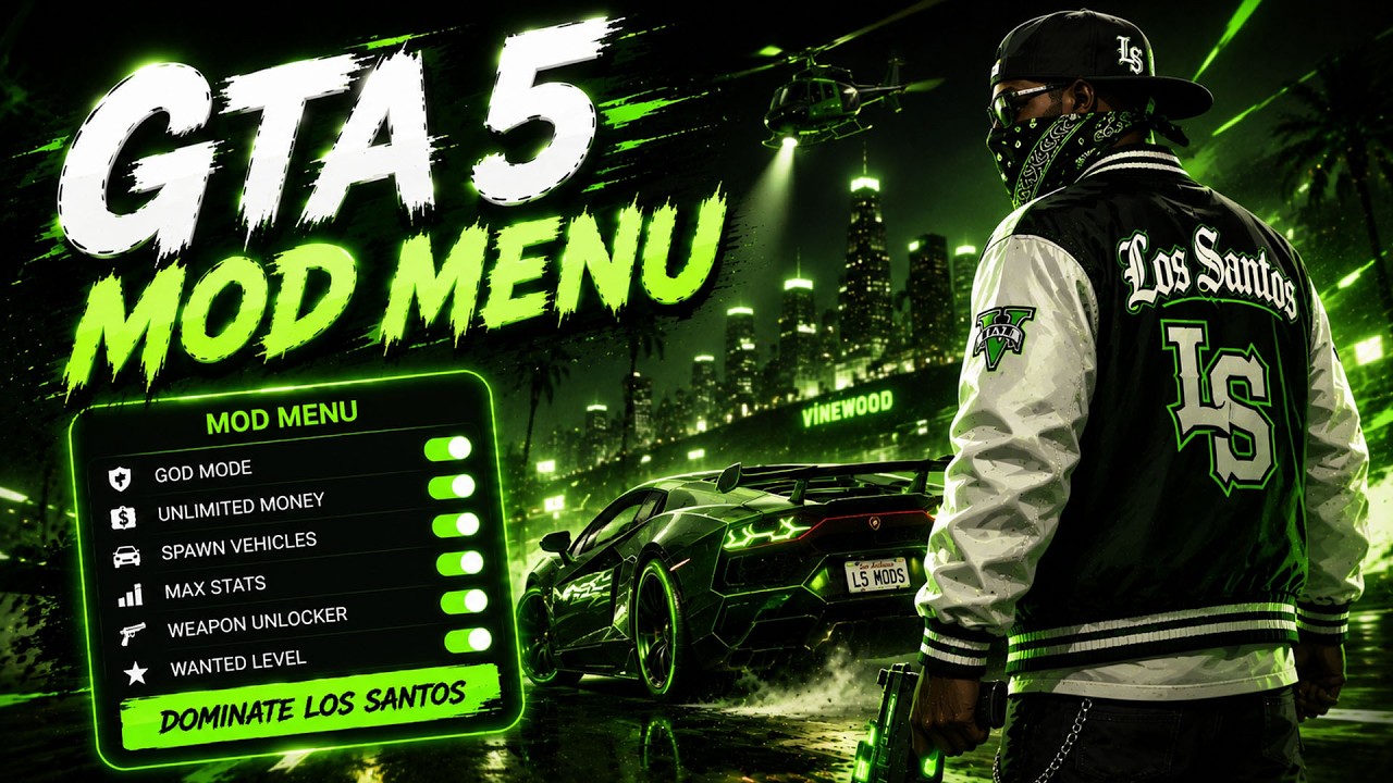 [NEW] GTA 5 Mod Menu PC 2026 / Free Kiddions Cheat, Money Hack & Online Mods (work)