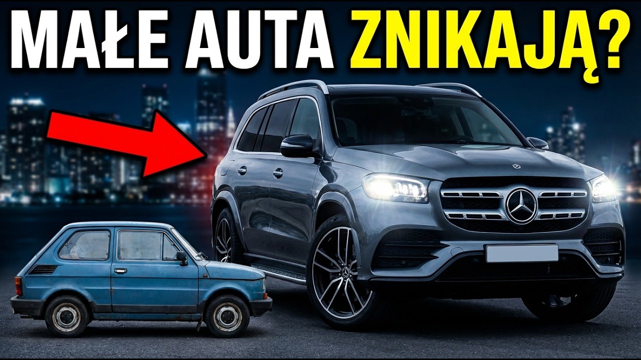 Dlaczego małe auta znikają z rynku? Odpowiedź jest brutalna