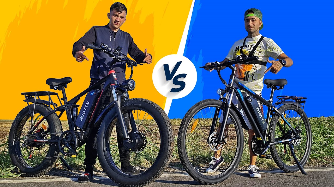 CARE BICICLETA E MAI PUTERNICA ? DUOTTS S26 vs C29 CU ALEX SPARTANU LA TEST