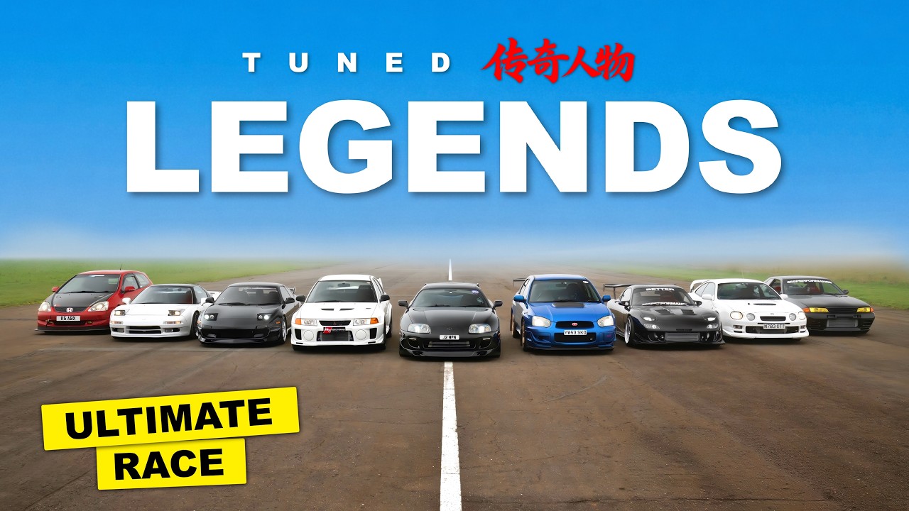THE JDM LEGENDS RACE WE'VE ALL BEEN WAITING FOR.