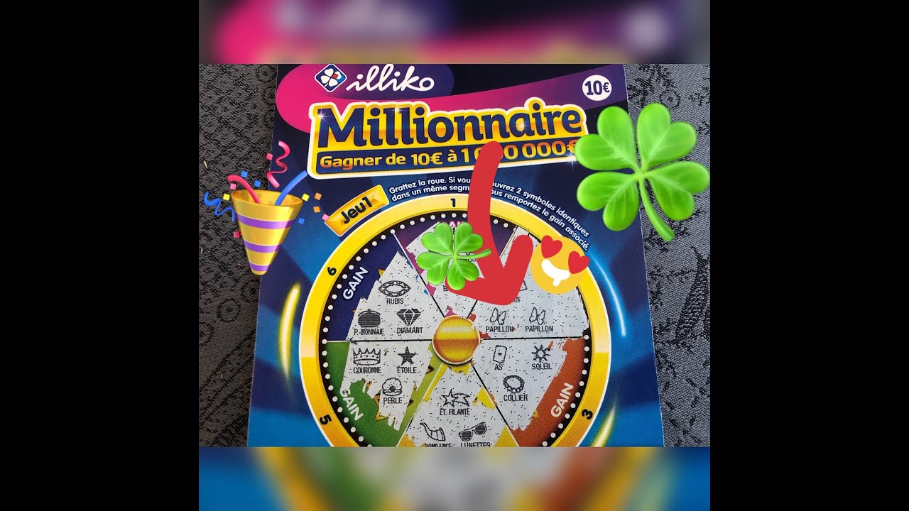 💥🍀 Merci 🙏 la Fdj 💰💥Un joli gain au grattage Millionnaire !!