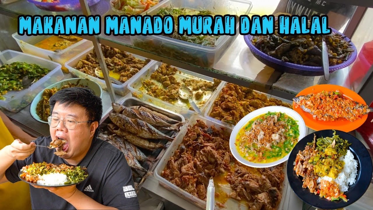 PALING RAME DI TJ. PRIOK...!! SEGALA MACAM MASAKAN MANADO HALAL ADA DI SINI!!