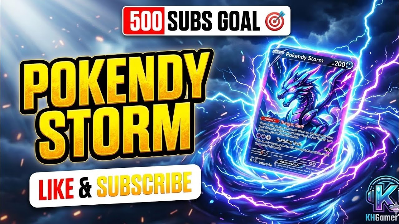Pokemon storm live 9   Pack Opening Road To 500 🎯 #khgamerytps #khgameryt #shortslive #pokémonlive