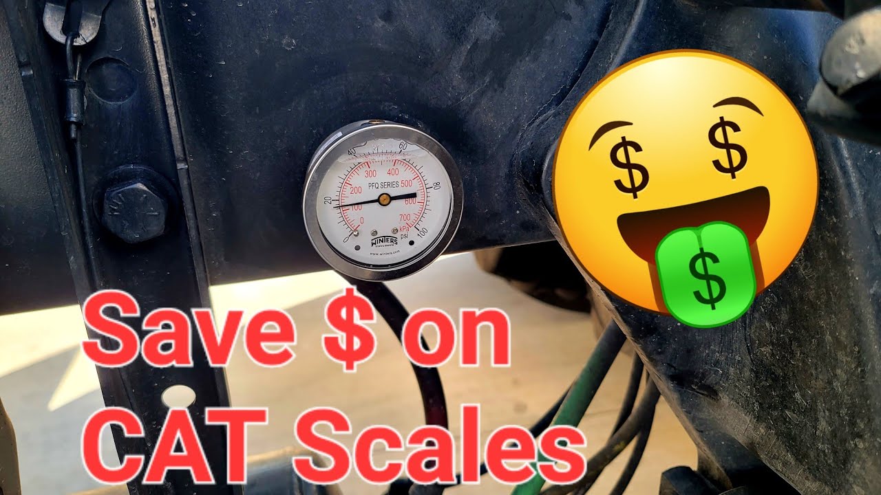 How to install semi truck weight gauge / Trailer weight gauge install