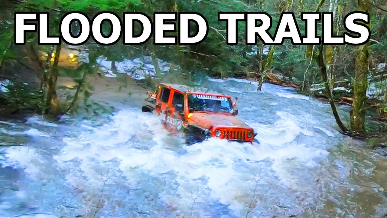 Massive Storm Floods Our Trails + EcoDiesel JL Order Update *Modified Jeep JK Off-road Adventure*