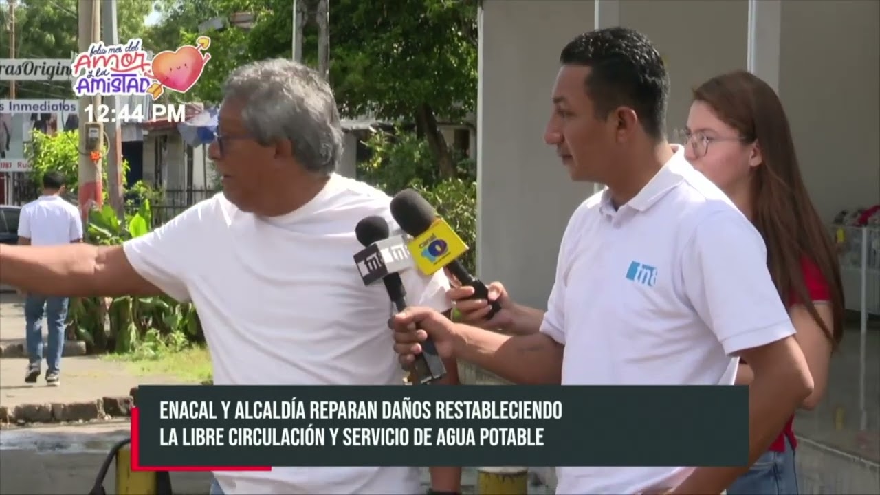 Managua responde al desafío: Reparaciones inmediatas en el sector de la Colonia Centroamérica
