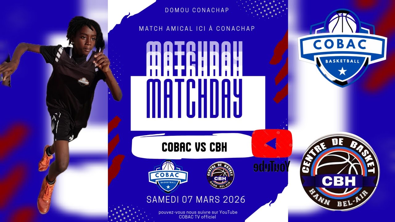 Match amical : COBAC et CBH sur le parquet pour partager la passion du basketball.