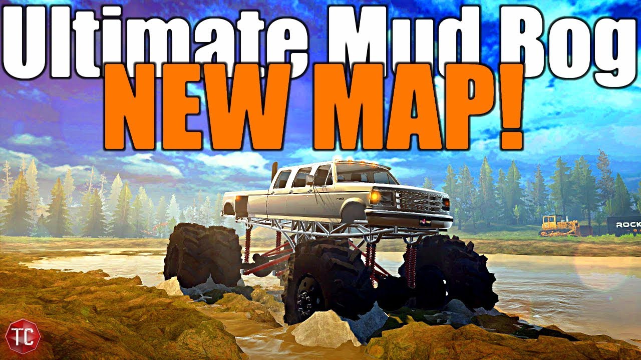 SpinTires MudRunner: THE ULTIMATE MUD BOG! NEW MAP, Full Tour!