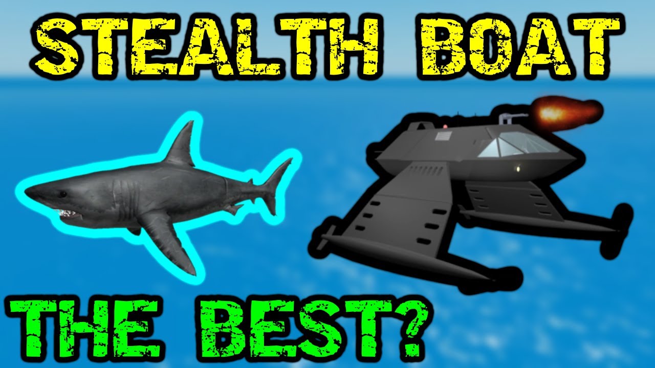 Why the STEALTH BOAT is the Best Boat in SharkBite 1! | Roblox SharkBite Classic