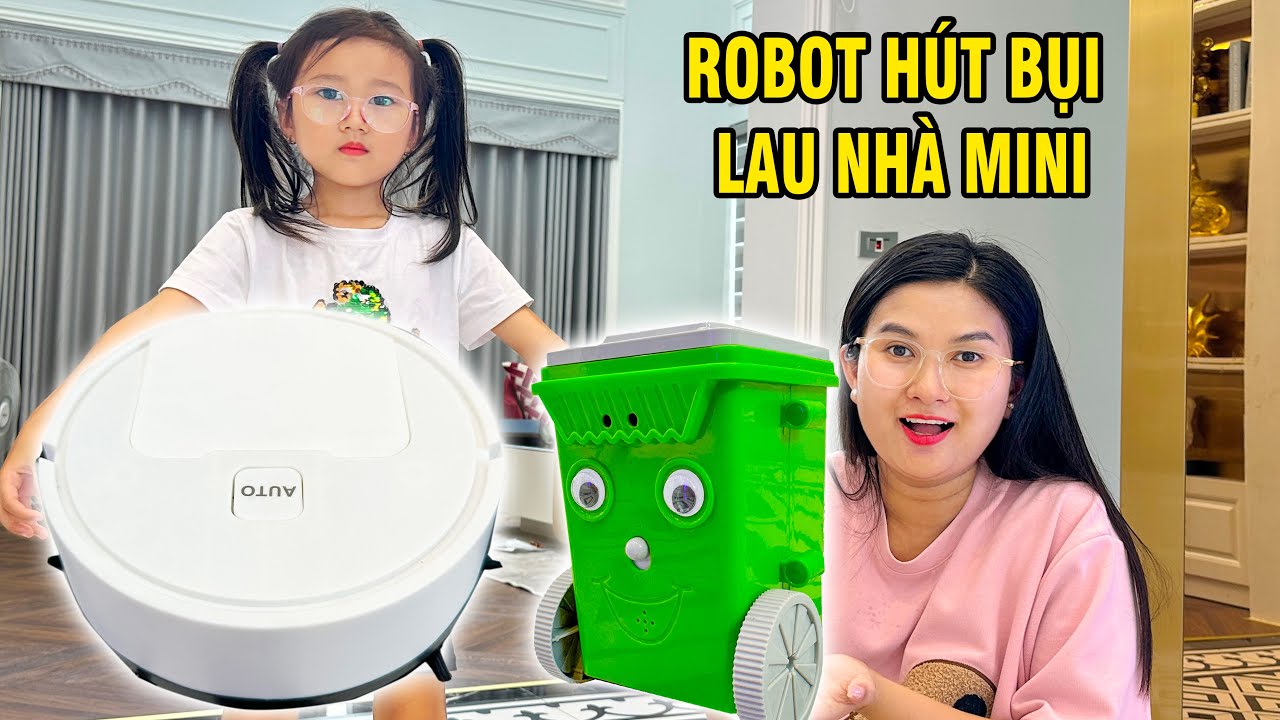 Changcady review robot hút bụi lau nhà mini, so sánh robot giá rẻ và robot hút bụi lắp ghép