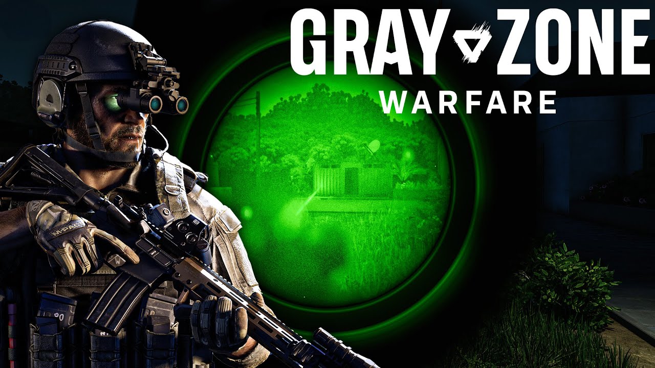Night Ops Update Added INSANE Night Vision! - Gray Zone Warfare