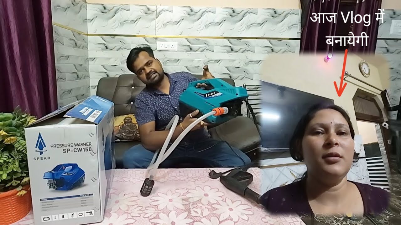 धर्मपत्नी जी को चढ़ा Vloging का भूत / Solar panel के लिये प्रेशर पम्प लेना ही पड़ा #famlivlog #viral