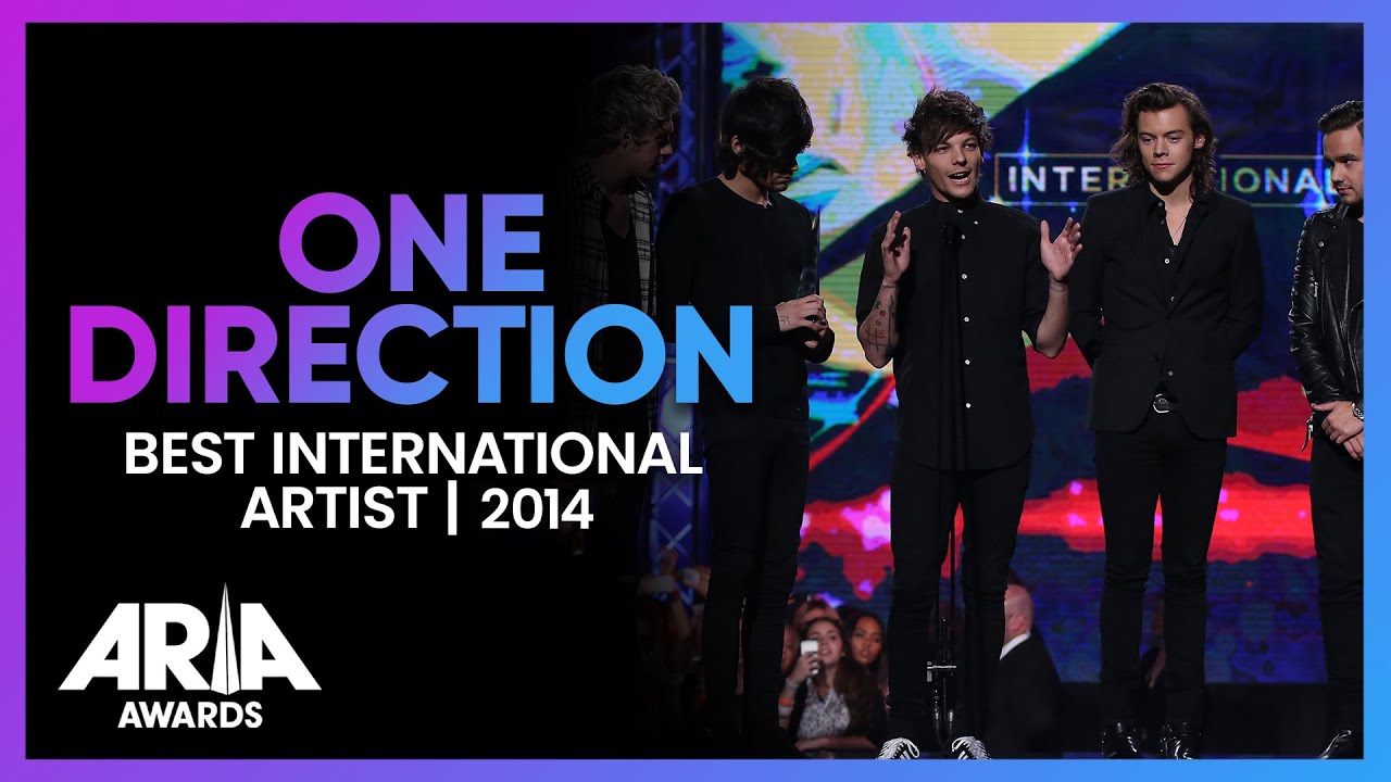 One Direction победили в номинации «Лучший международный артист» | ARIA Awards 2014