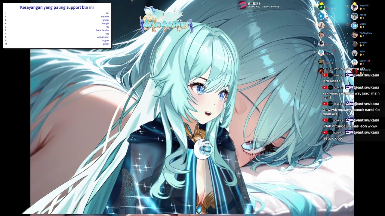 [LIVE] Arin Aether Vtuber ID/EN| Fever Meme.🌌