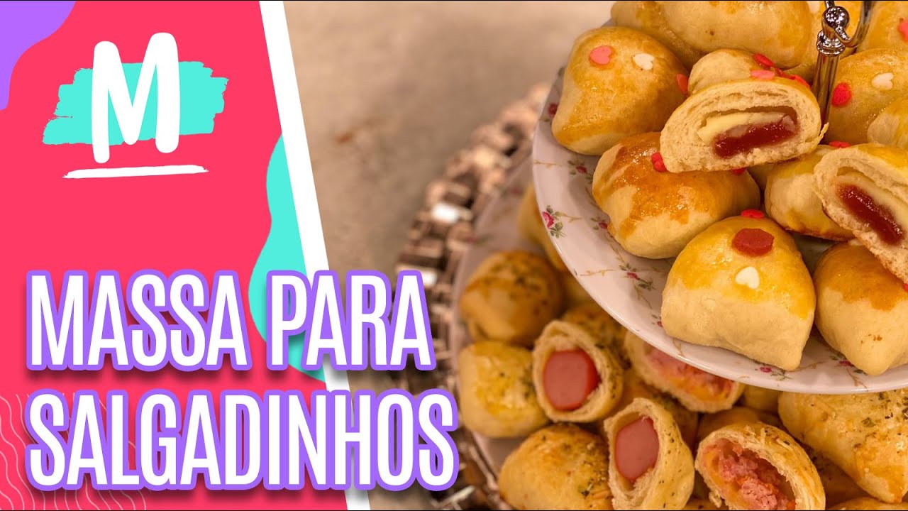 Faça e Venda: Receita prática de MASSA DE SALGADINHOS - Mulheres (20/06/33)