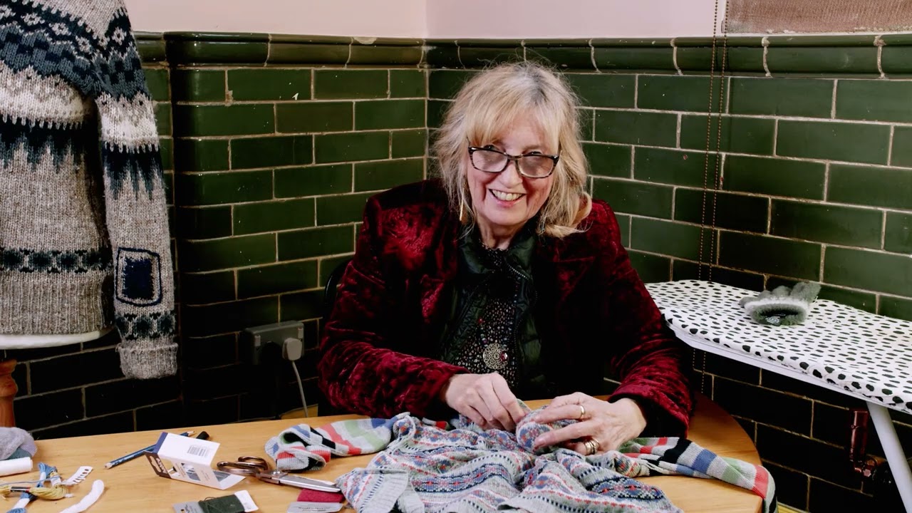 Repairing jumpers with Anita Rochford | Repair, Reuse and Reimagine