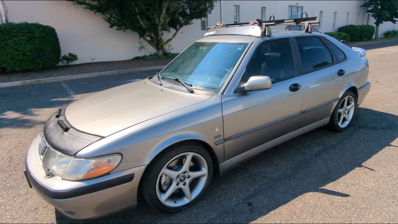 Walk-Around & Test-Drive of Last year produced 2002 Saab 9 3 Viggen 5 Door Hatchback 5 Speed Manual