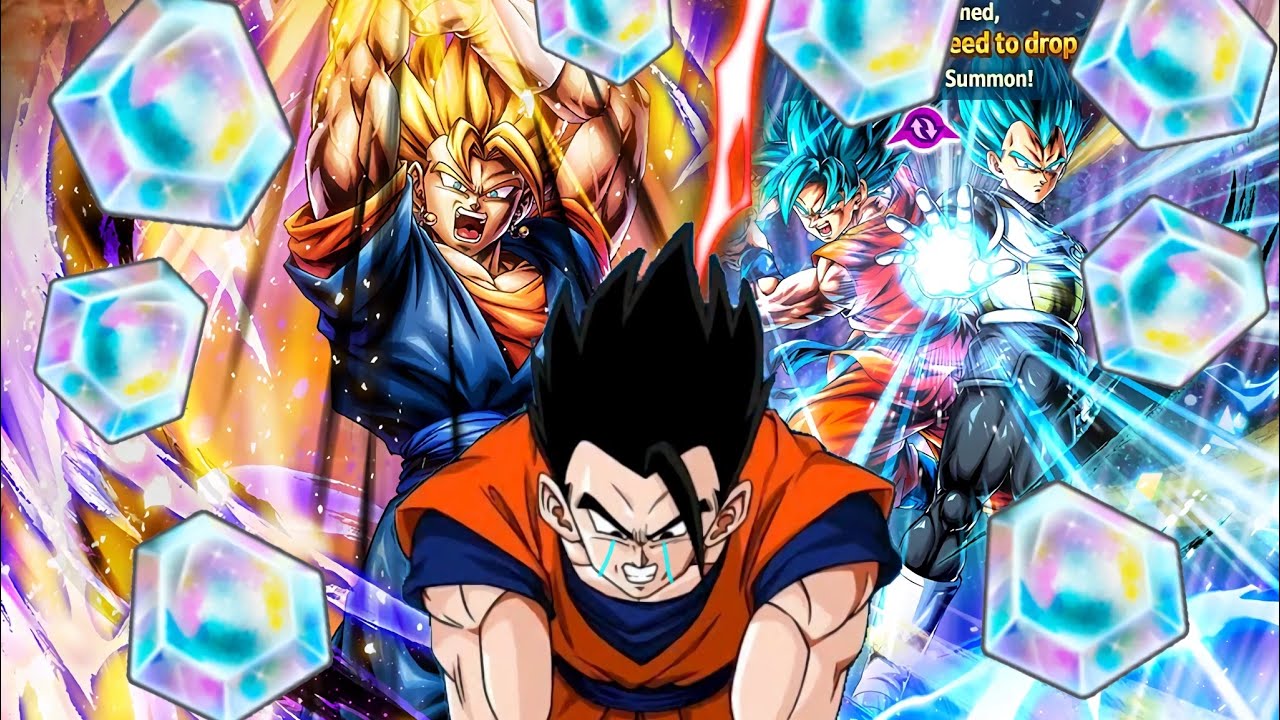 Summons dolorosas a los nuevos personajes Vegeto LR y los duales blues 