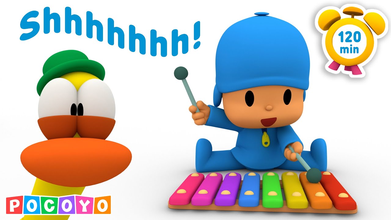 🤫 ¡Shhh! 🤣 ¡Es el desafío del juego silencioso! Pocoyo 🇪🇸 Español | Dibujos animados para niños