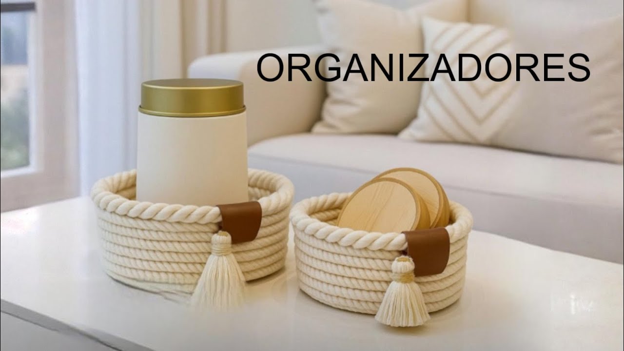 ORGANIZADORES  DO JEITO MAIS SIMPLES E FÁCIL ! Faça você mesmo 