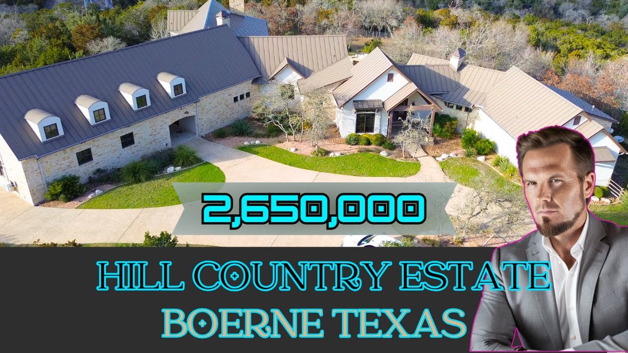 Boerne Texas, homes for sale, Luxury Custom home with pool and million dollar views